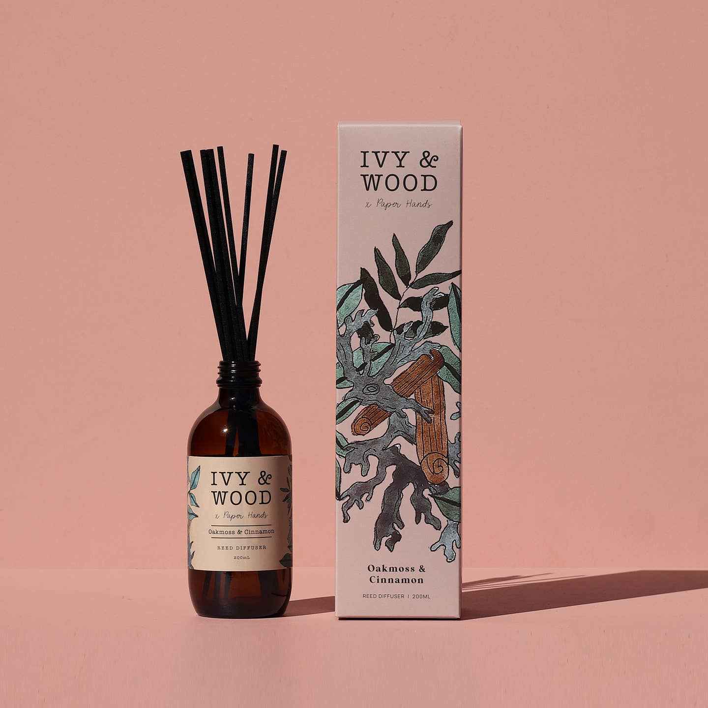 Botanical: Oakmoss & Cinnamon Reed Diffuser (200ml)