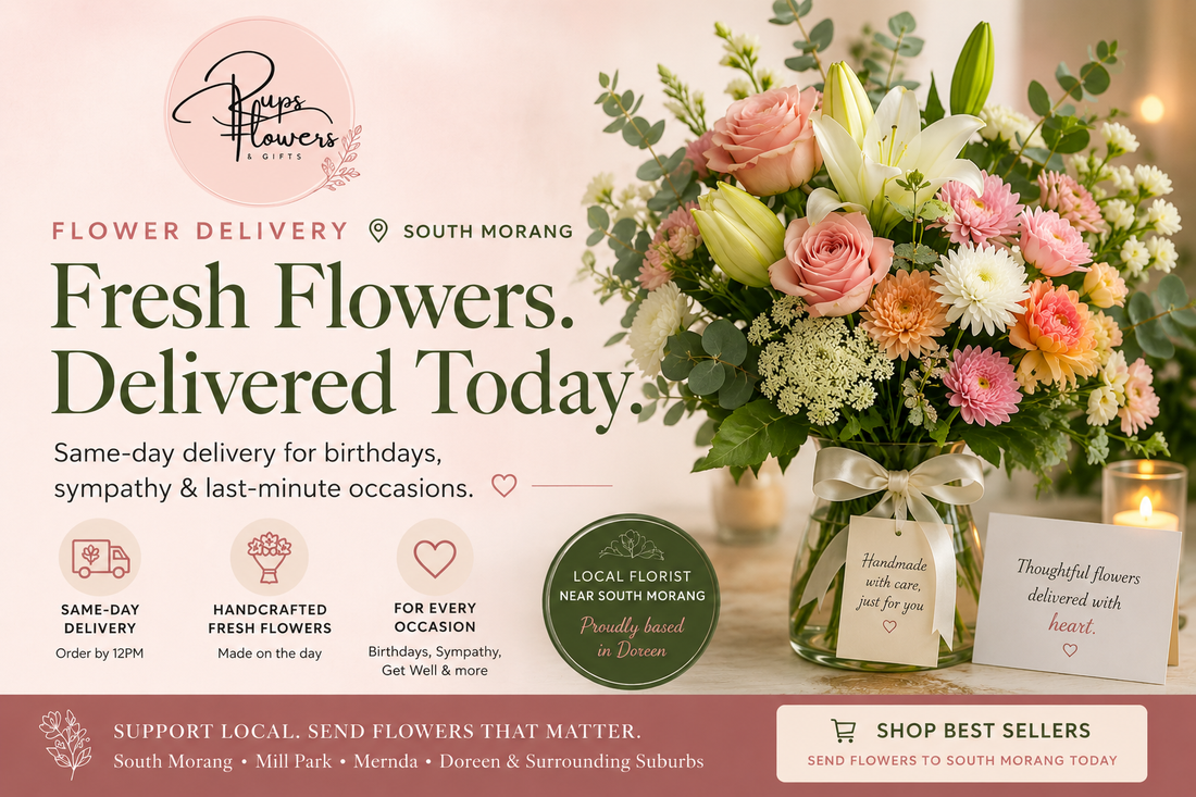 Flower Delivery South Morang: Best Options for Last-Minute Birthdays and Sympathy Orders