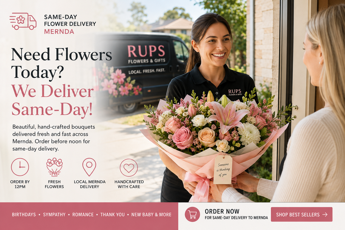 Same-Day Flower Delivery Mernda: What to Order When You Need Flowers Fast