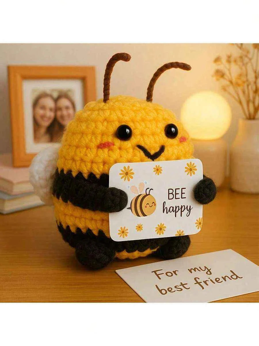 BEE happy - Hand-Woven Positive Energy Bee