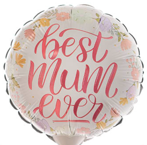 best mum ever balloon