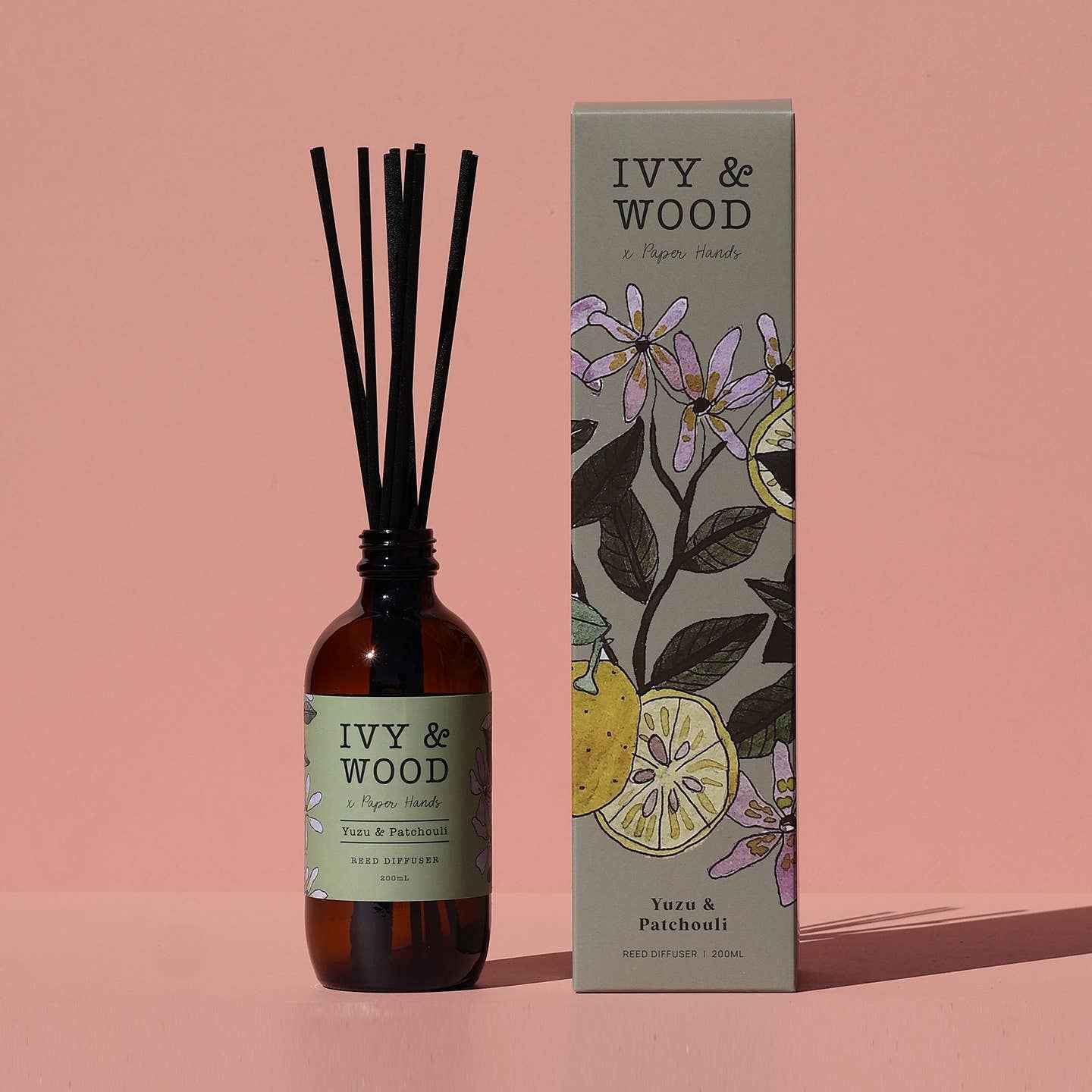 Botanical: Yuzu & Patchouli Reed Diffuser (200ml)