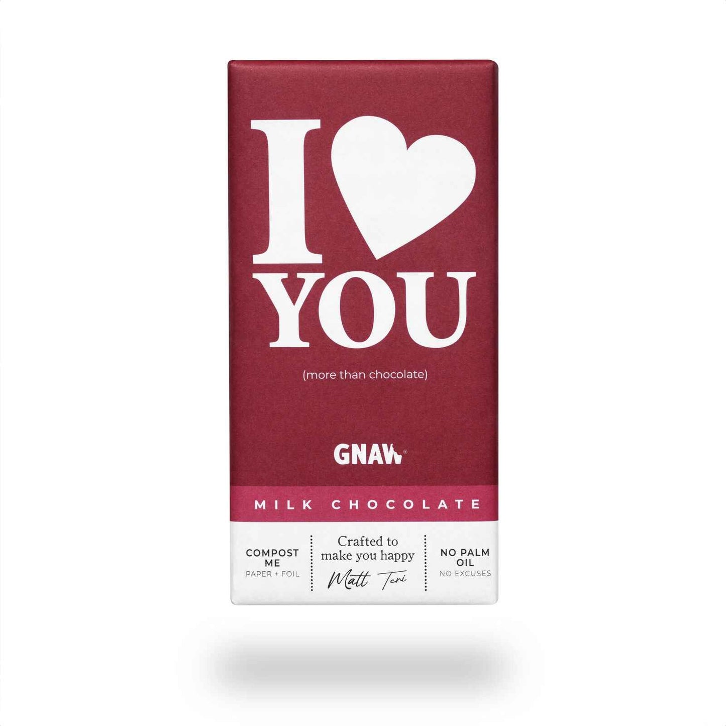 I Love You Milk Chocolate 80g