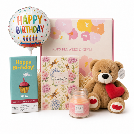 Love Heart Birthday Hamper