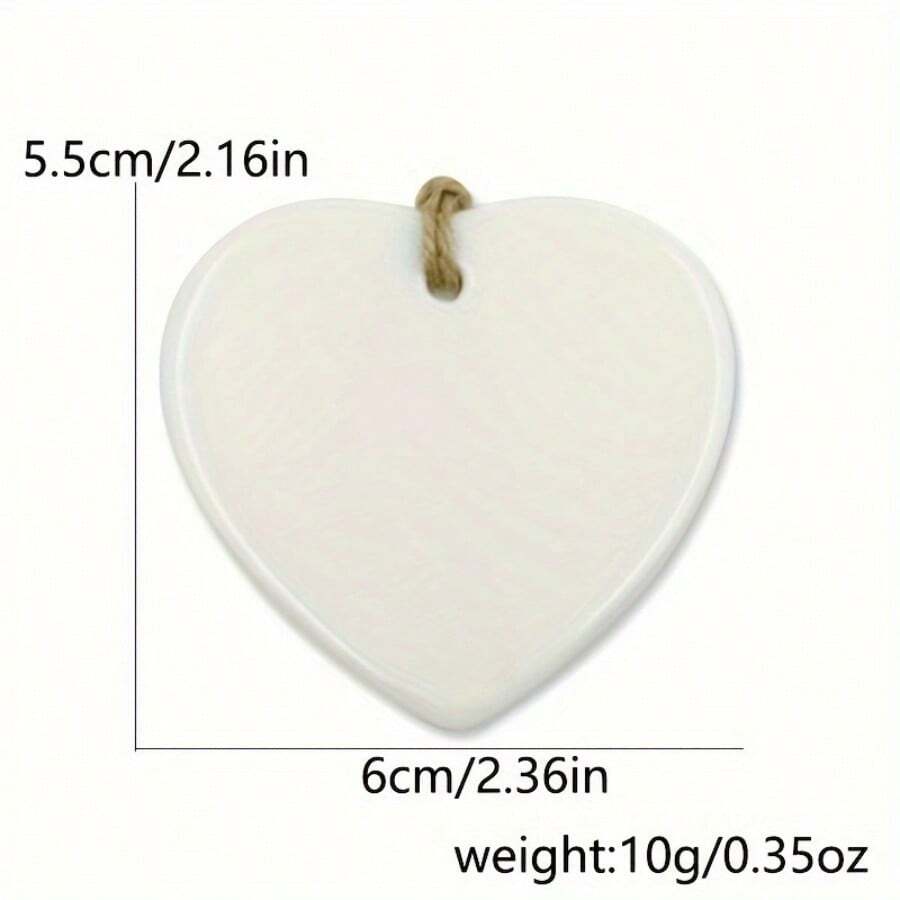 Love You To The Moon And Back Heart Hanging Plaque Size