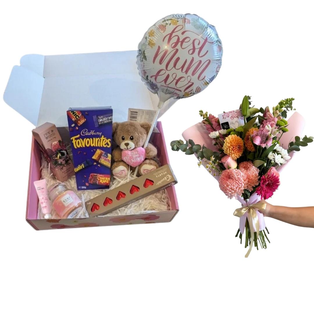 Medium Bunch + Best Mum Hamper