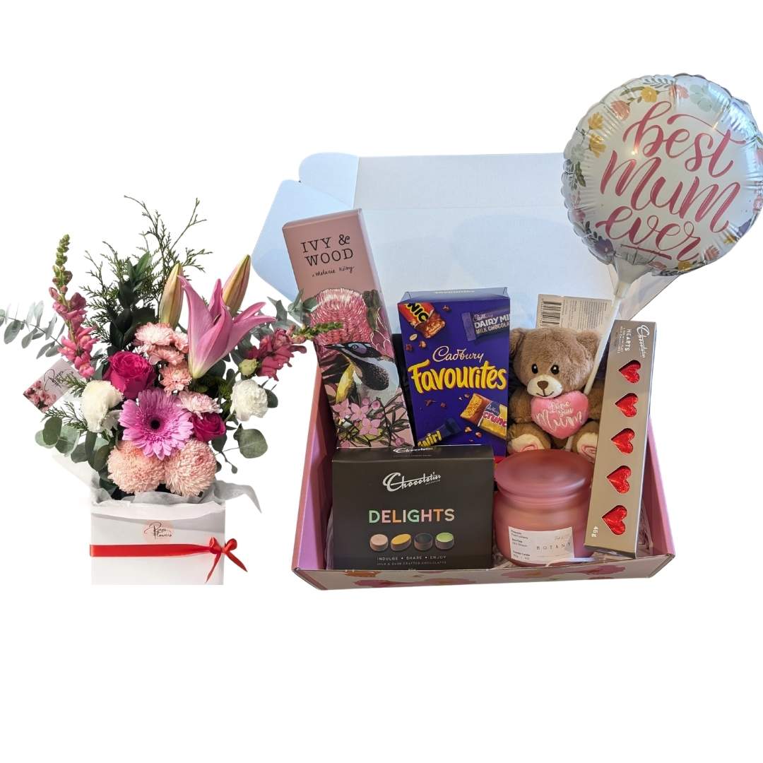 Pretty Hatbox + Delightful Mum Hamper
