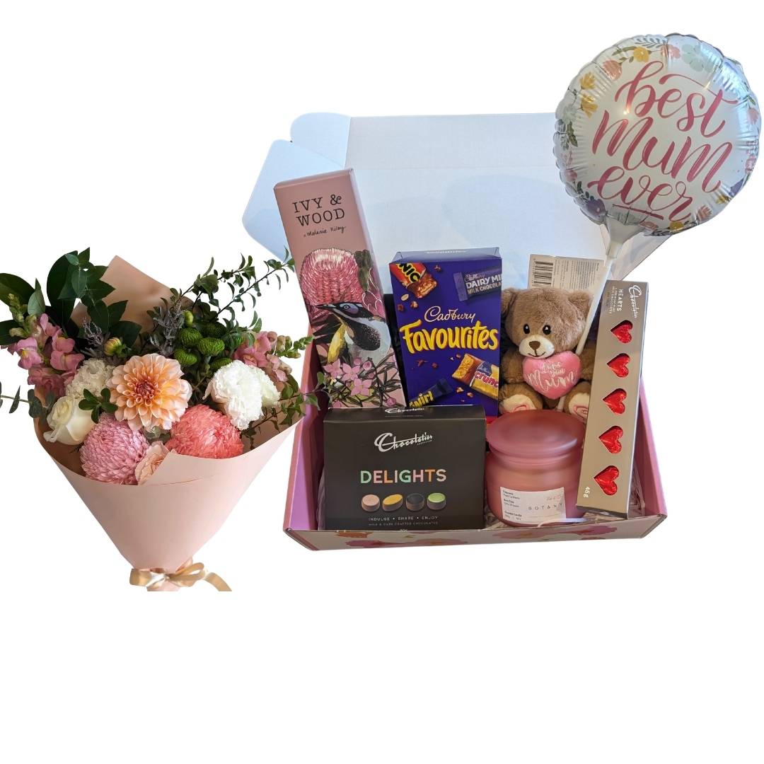 Standard Bunch + Delightful Mum Hamper