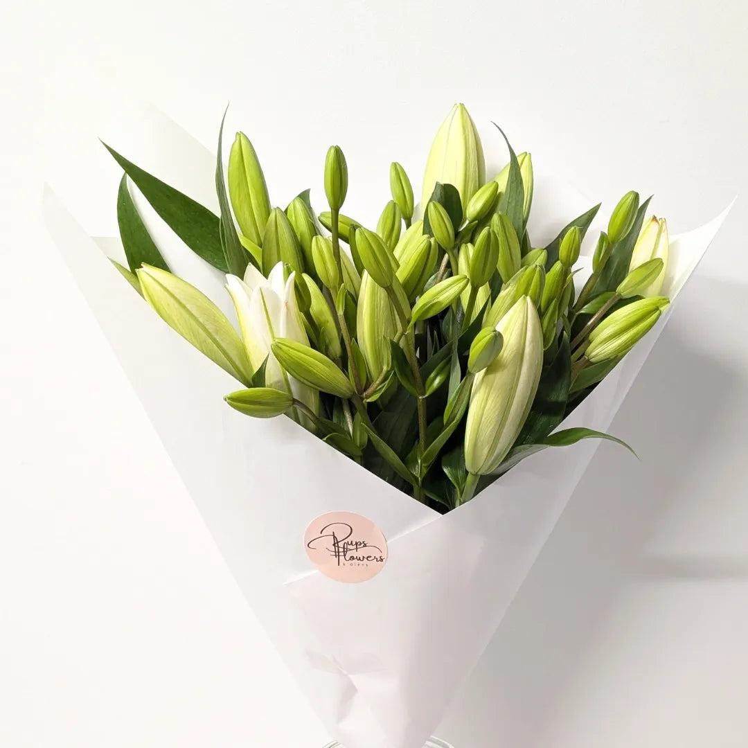 White Lilies Bouquet