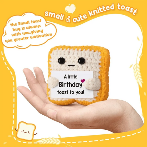knitted toast